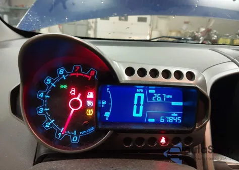 2012 Chevrolet Sonic 1Lt from USA, damaged, VIN 1G1JD5SH6C4209628